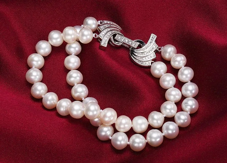 Jewelry-Findings-Components-Handmade-DIY-Pearls-Bracelet-Necklace-Fold-Over-Clasps-Micro-Pave-Zircon-Rhinestone-Copper