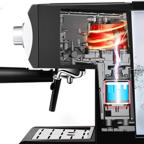 coffee machine Home office Espresso semi-automatic commercial 20 Bars espresso Pump 1.5Liter water tank