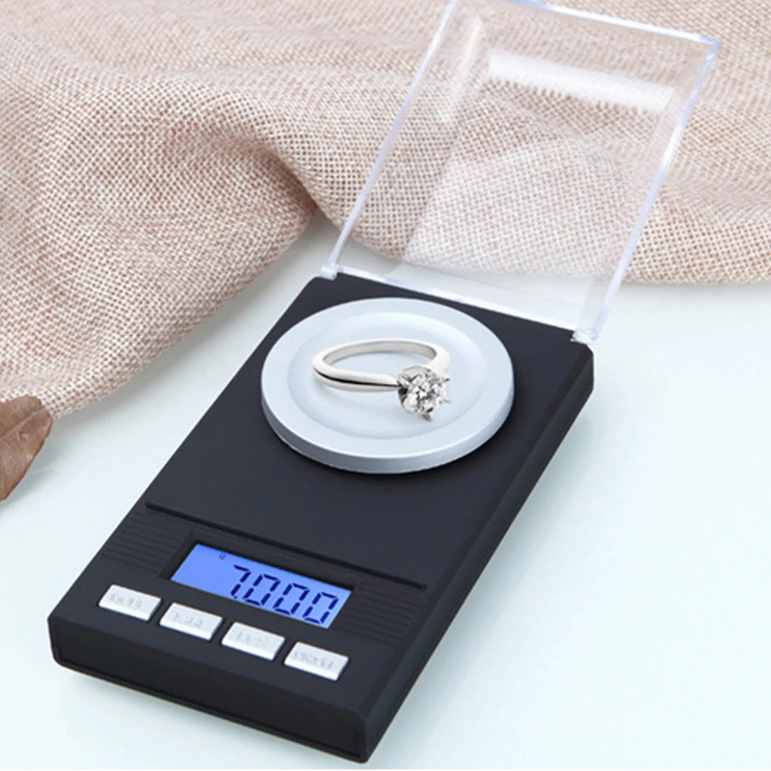 20g/50g/100g x 0.001g Mini High Precision Pocket Digital Scale for Gold Sterling Silver Jewelry Scales Balance Electronic Scale