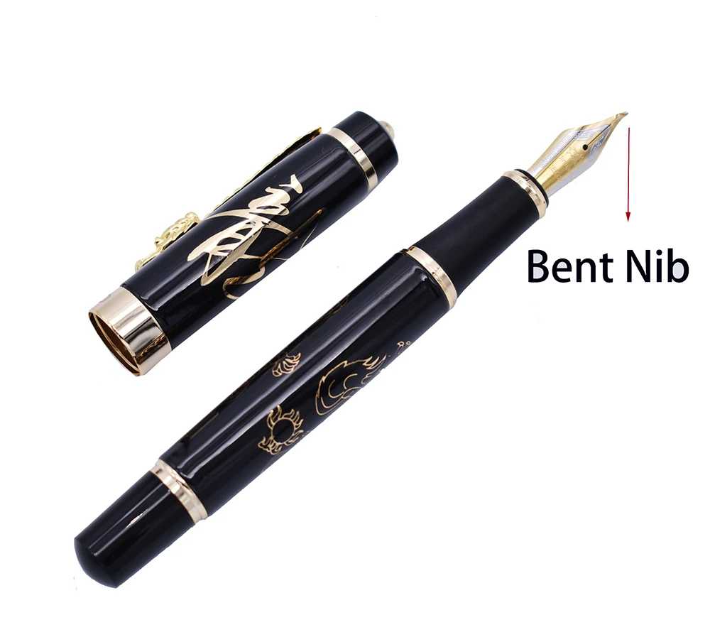 Jinhao Fude Calligraphy Fountain Pen Bent Nib, Descendants of The