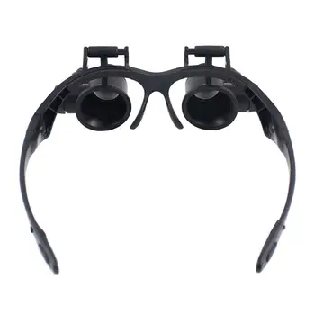 

Bracket Headband Magnifying Glass With 2 LED Lights And 6 Interchangeable Lens 10X 15X 20X 25X