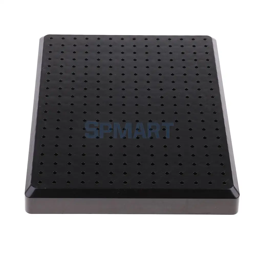 Plastic Hobby Airbrush Spray Booth Clip Base Stand Paint Model Part Holder-With 19x14 Holes