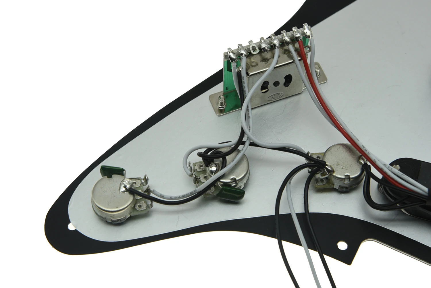 KAISH различные загруженные Strat SSS Pickguard Prewired ST Strat Pickguard с звукоснимателями подходит для крыла