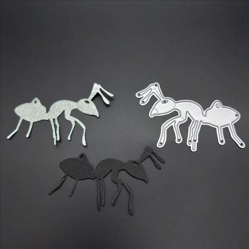 

insects Metal Cutting Dies ants Stencils for DIY Scrapbook Photo Album Paper Card Decorative Craft Embossing Die 2019 NEW