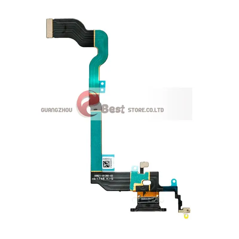 

1pcs New For iPhone X Charging Charger Port USB Dock Connector Flex Cable Ribbon