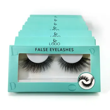 

50 Pairs of Eyelashes 3D Mink Lashes Natural Long False Fake Eyelashes Full Strip Eye Lashes Extension Makeup Cosmetics Tools