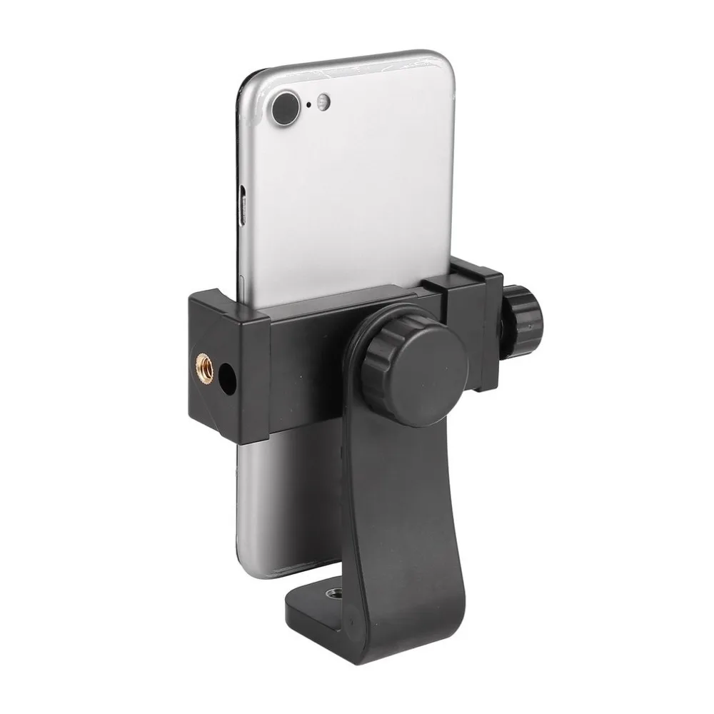 

Universal Adjustable Tripod Mount Cell Phone Clip Vertical Bracket Clip Clamp Holder 360 Adapter For Smartphone Hot Dropshipping