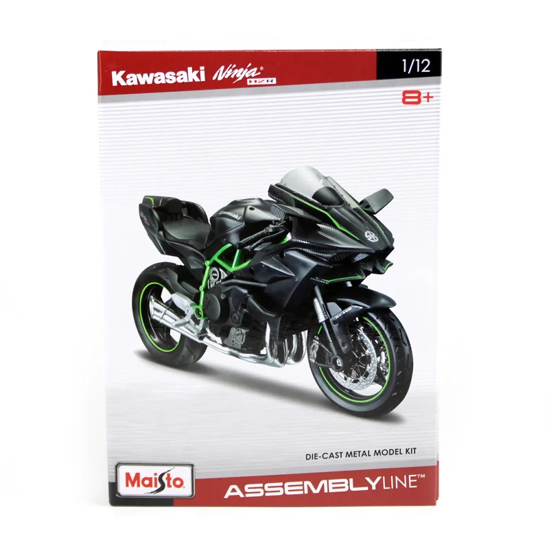 Maisto 1:12 Kawasaki Ninja H2R Сборка DIY модель мотоцикла велосипед Комплект Новое поступление 39198