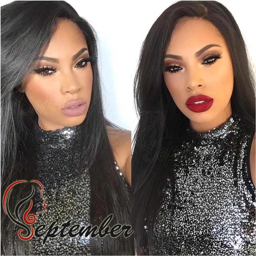 

Fashion long straight synthetic lace front wig glueless heat resistant synthetic lace front wigs for black women natural wig