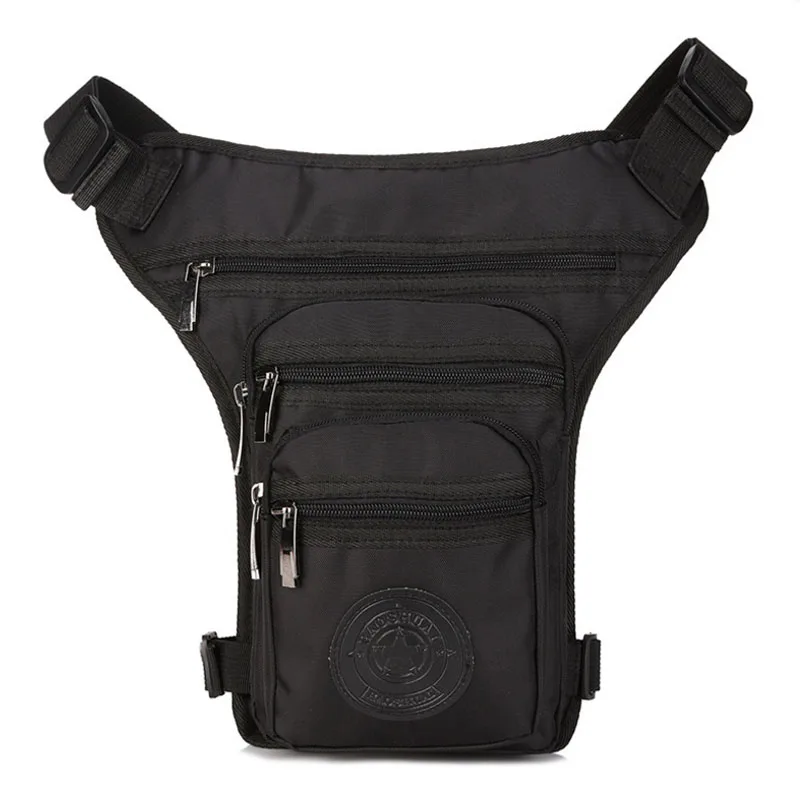 

Men Canvas /Nylon Leg Bag For Men Fanny Pack Belt Hip Drop Messenger Shoulder Travel Trekking Motorcycle Assault Waist Bags
