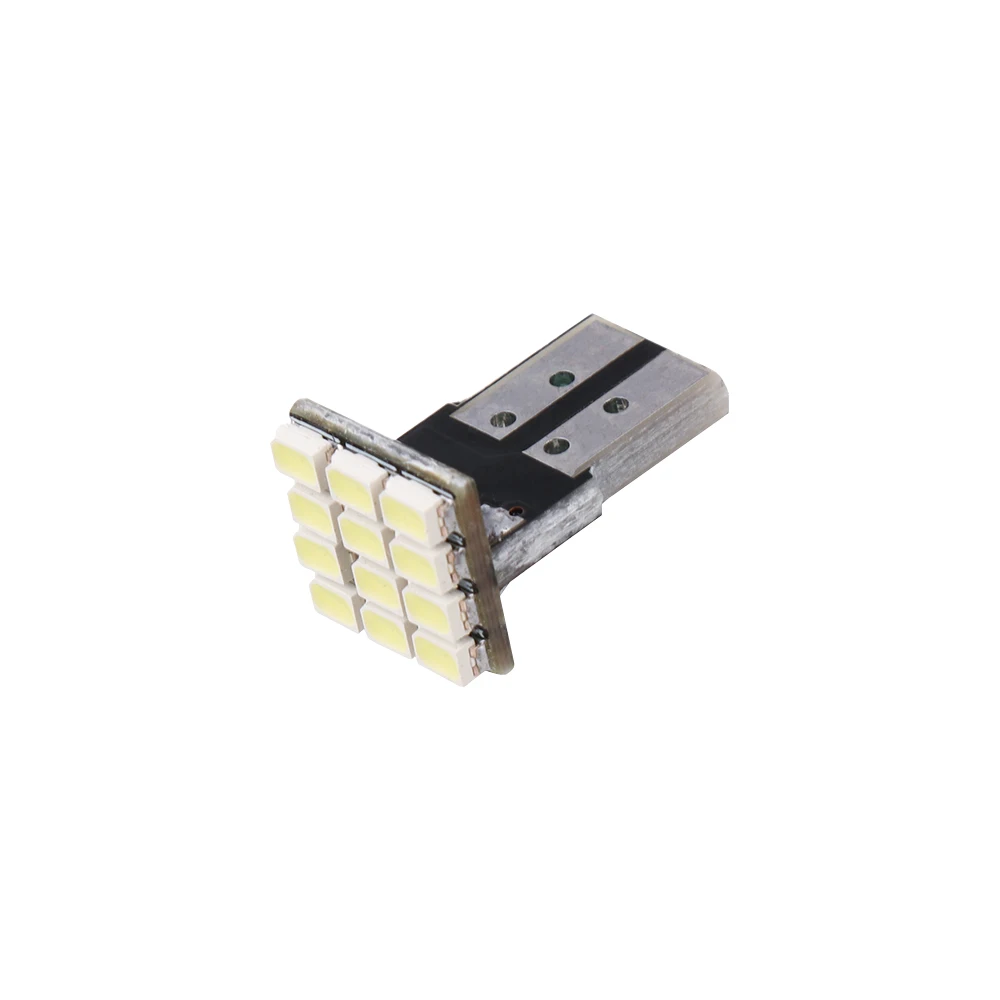 2 шт. W5W Canbus Белый 3020 1206 12SMD задний фонарь для приборной панели автомобиля