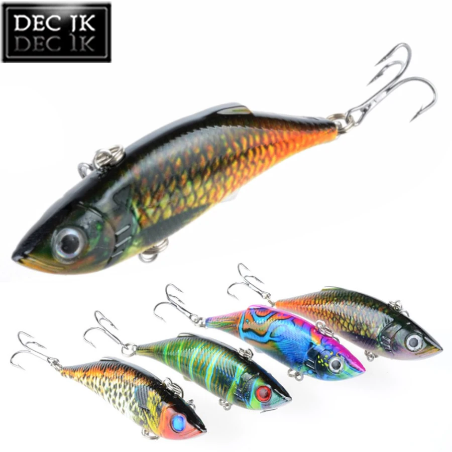 1PS Artificial Fake Bait For Pike Crankbaits Sea Fishing Tackle Laser Baits Trolls 3D Eyes Fish Peche Wobbler All Fishing Lures (6)