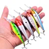 1PC Black Minnow Fishing lure Pike Carp Fishing Artificial Hard Bait 11cm 10.5g Fish Lures Deep Swim Wobbler Crankbait Tackle ► Photo 1/6