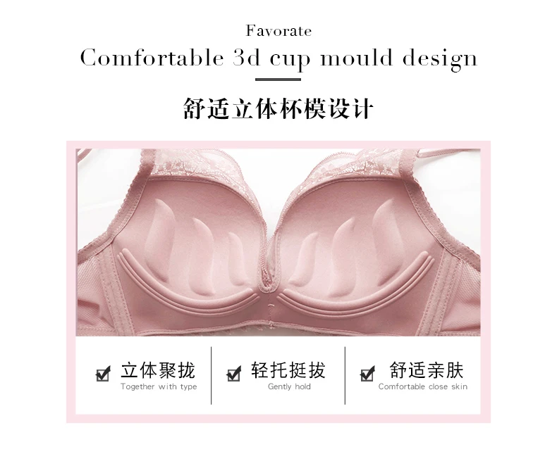 Женский сексуальный кружевной бюстгальтер для молодых девушек, без ...