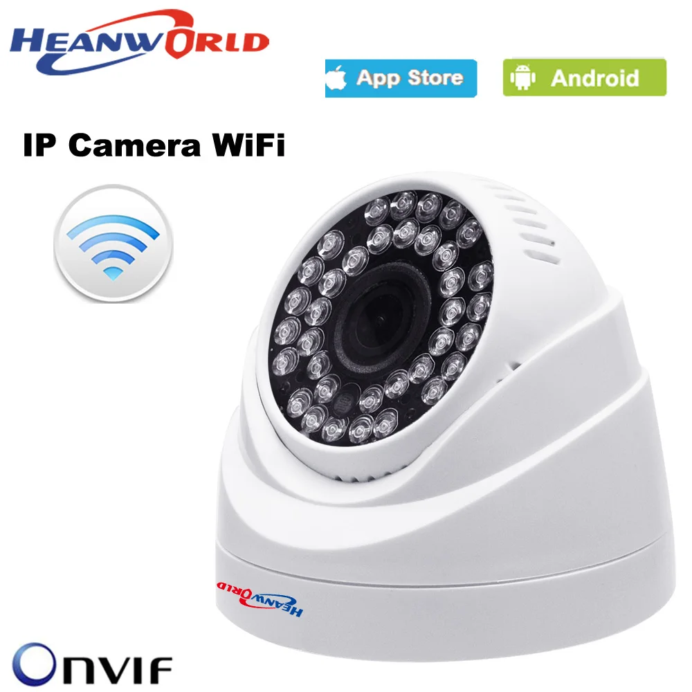 Беспроводная IP камера Heanworld Wi Fi встроенная антенна full HD 1080P МП видеонаблюдения веб