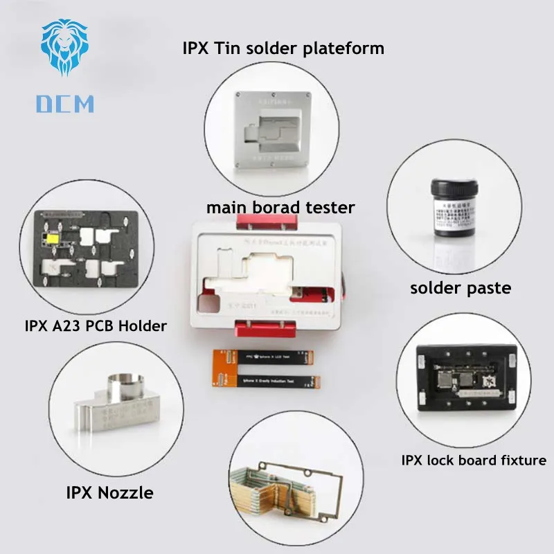 

For iPhoneX motherboard function test stand third generation C11 Main Board Testing Fixture upper and lower lay board test stand