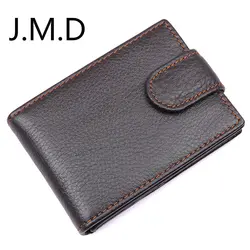 JMD Новый Натуральная кожа карты и ID Держатели практичный кожаный кошелек для монет 8156