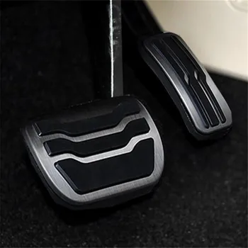 

NO Drill Non-Slip Original Car Fuel Gas Brake Pedal Pad Accessory Kit For Ford Ranger Everest Endeavour Accelerator Pedals 2Pcs