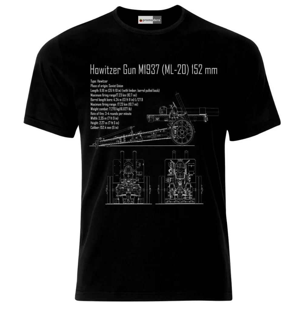 Пистолет M1937 ML 20 план СССР Россия Russland Советского Союза футболка 2019 модные