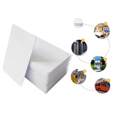 IC белая карта контроля доступа IC карта 13,56 МГц посещаемость IC карта преподающая карта совместима с S50 датчиком