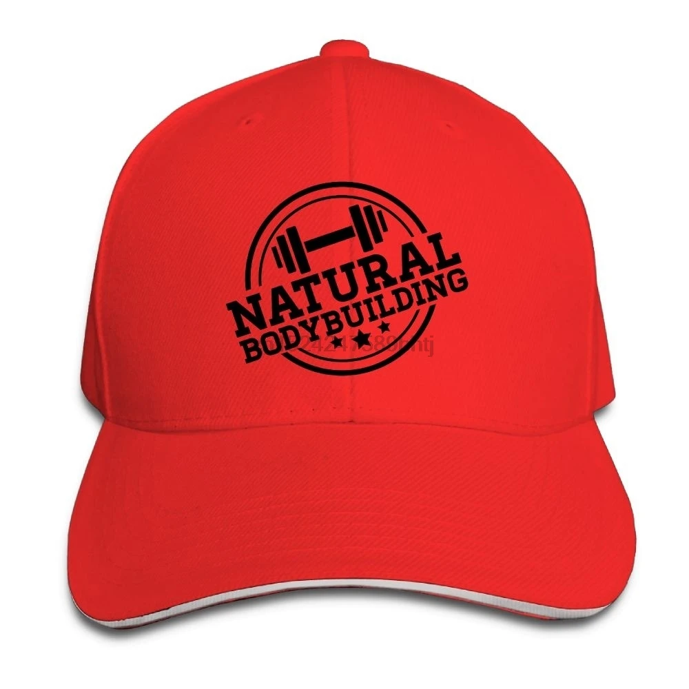 

New Fashion Baseball Cap Unisex Natural Bodybuilding Hip Hop Hats Summer Sunscreen Sun Hat