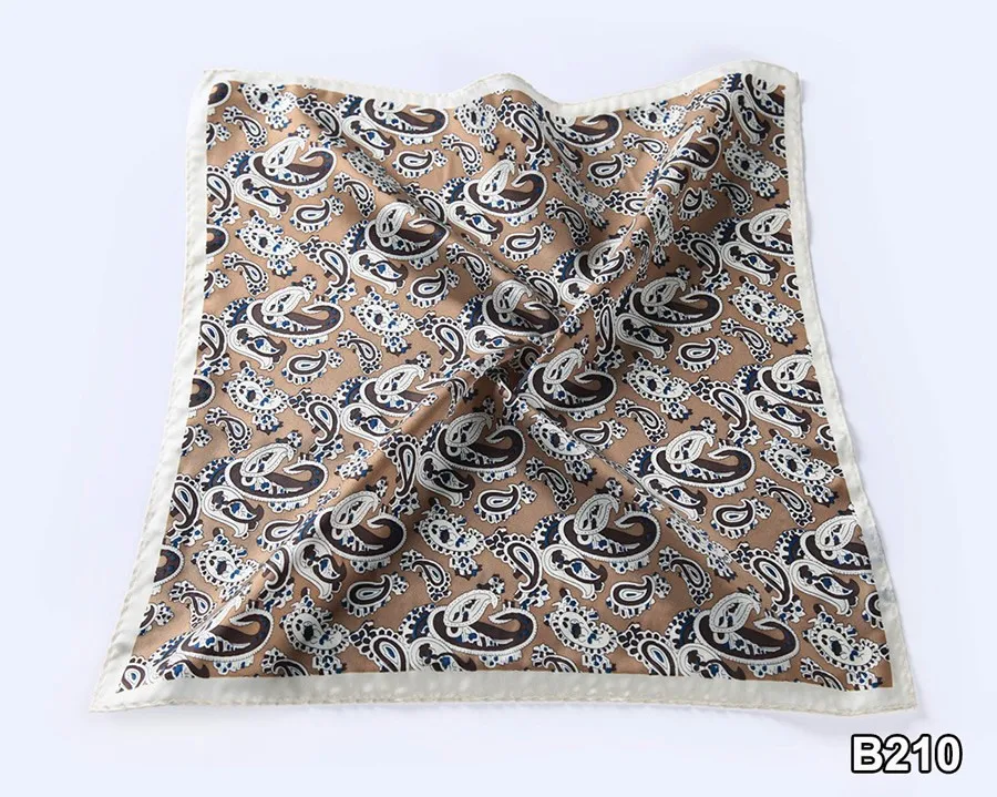 Платок натуральный шелк атлас мужской носовой платок Модный классический свадебный платок# B2