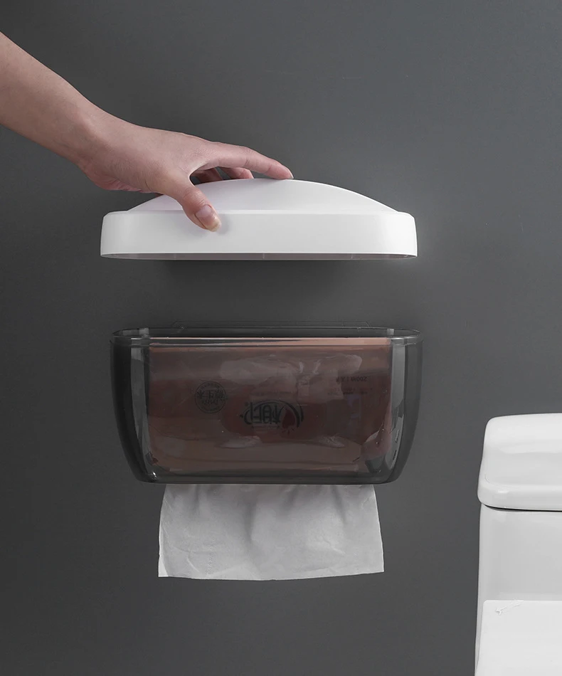 Настенная ткань для ванной раздатчик для многократных бумажных полотенец с выдвижным ящиком кухонная тканевая коробка для хранения инструмент для ванной комнаты