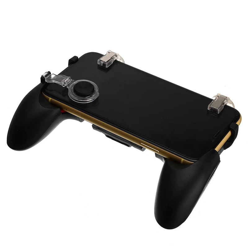 

5 in 1 Mobile Phone Gamepad PUBG Joystick Controller L1 R1 Fire Shooter Buttons Trigger Handle for iPhone Android Phone