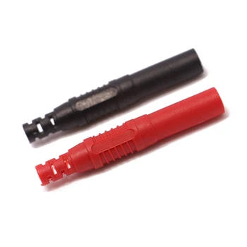 

5pcs Amass Assembled 4mm full sheath safe Banana plug DIY table-pen 4mm shrouded Plug