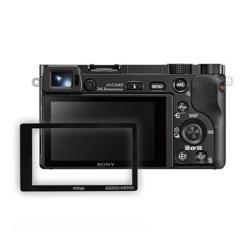 

FOTGA Glass LCD Display Self-adhesive Screen Protector Guard for Sony Alpha A5000/A6000 Camera