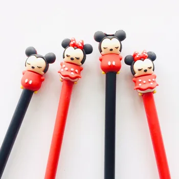 

1PC Kawaii Mouse Gel Pen Writing Pen School Office Supply Stationery Black Ink 0.5mm