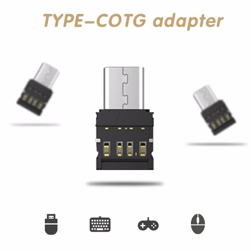 

2 Pcs/lot USB-C 3.1 Type C Male to USB Female OTG Adapter Converter For Tablet Phone