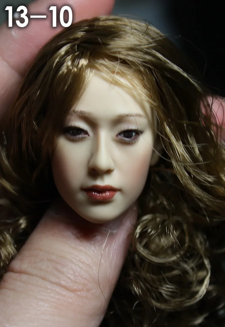 

1/6 scale figure accessories woman headsculpt Head shape carved for 12" Action Figure Doll.Not included body and clothes