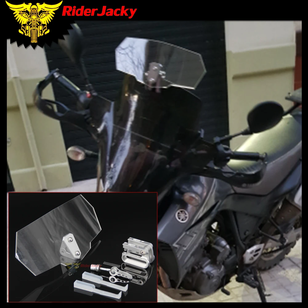 RiderJacky Best motorcycle windshields Extension Spoiler Windscreen