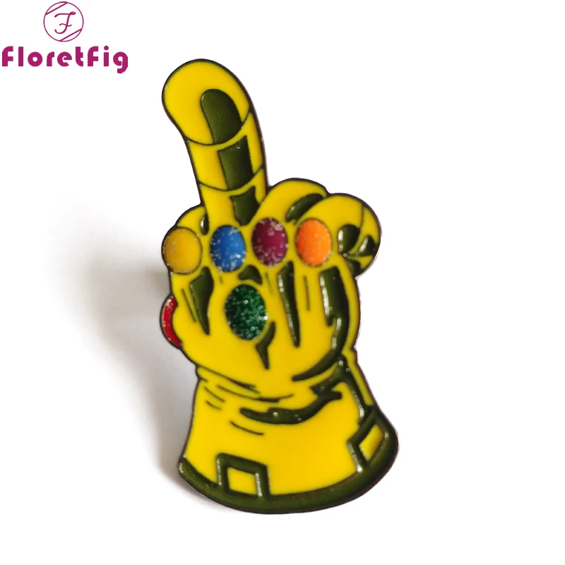 thanos brooch and pin