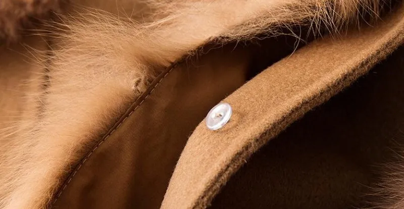 Высококачественное роскошное женское меховое пальто подкладка из натурального Лисьего меха пальто модное однотонное с поясом Верхняя одежда с капюшоном женское приталенное длинное пальто