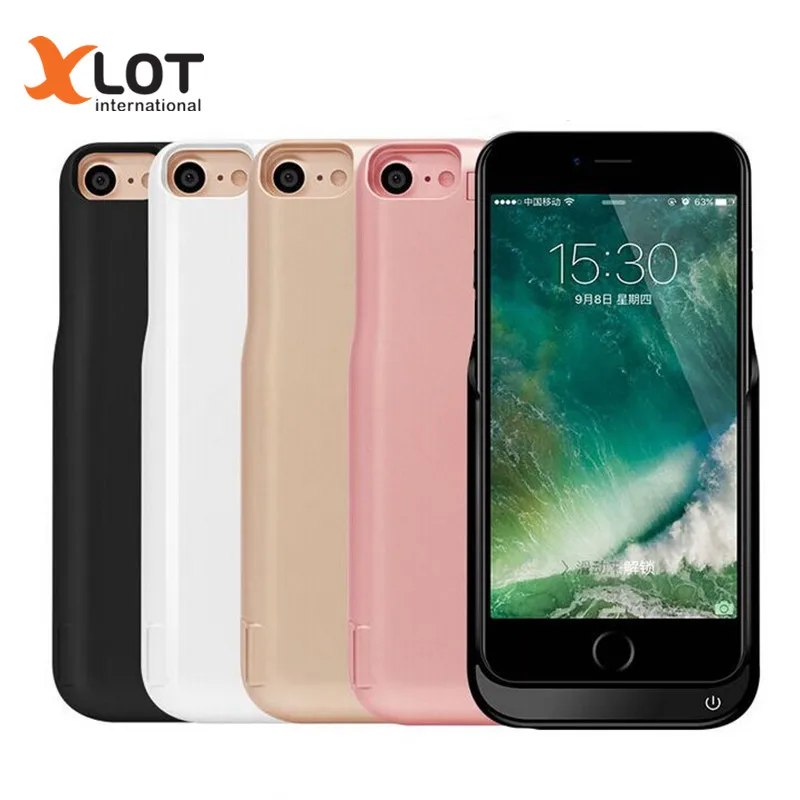 Xlot 10000 мАч зарядное устройство чехол для iPhone 8Plus 7000 8 батарея Быстрая зарядка |