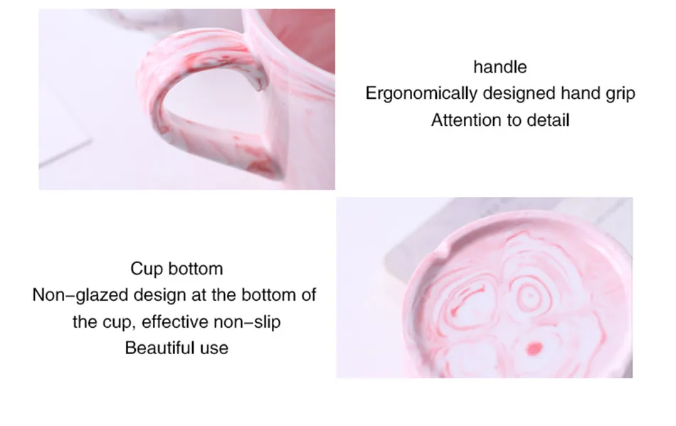 Шикарная мраморная керамика кружки пара подарок любовника утренняя кружка розовый серый синий фарфоровая, для молока кофе чай чашка для завтрака приборы для напитков