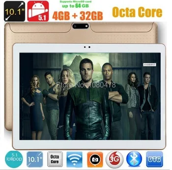 10 Inch Android Tablet PC Tab Pad android 7.0 4GB RAM 32GB64G ROM OCta Core Play Store Bluetooth 3G Phone Call Phablet