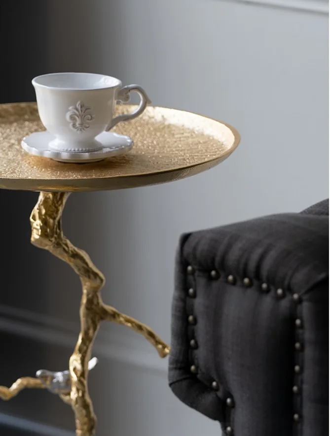 71cm Aluminum Made Side Table / India Made Tree Branches Coffee Table 71cm Aluminum Made Side Table / India Made Tree Branches Coffee Table