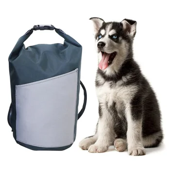 

10L Portable Collapse Pet Food Storage Containers Waterproof Travel Dog Food Containing Barrel