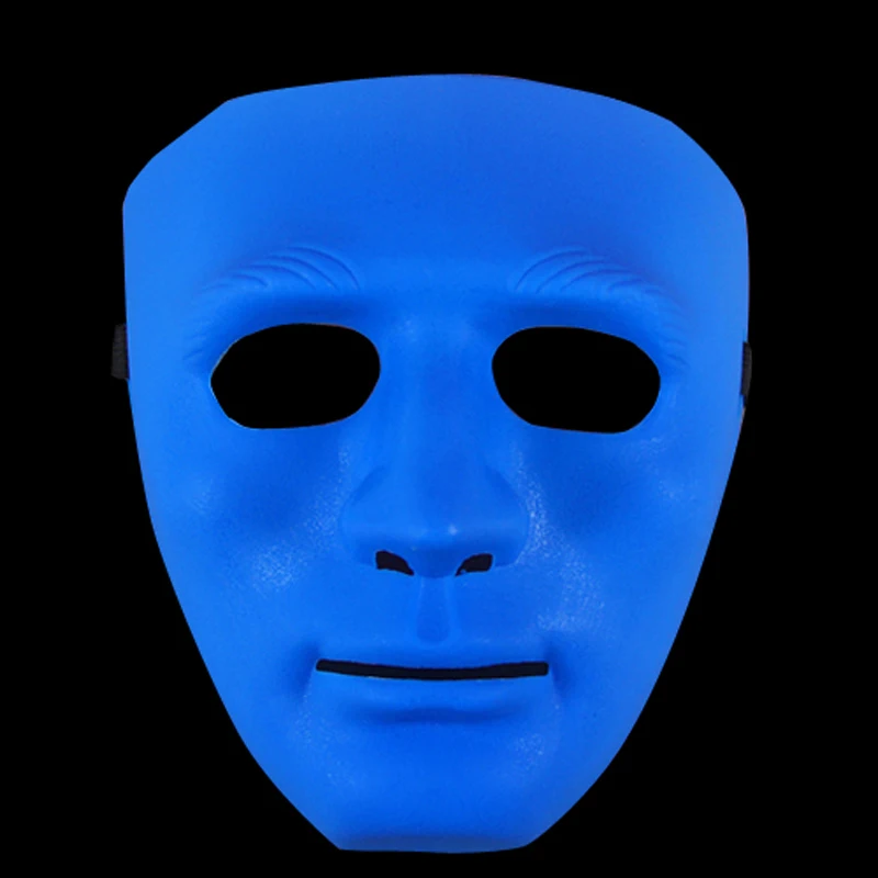 4 цветов JabbaWockeeZ маски half поверхности пластмасса обычная костюм ну вечеринку