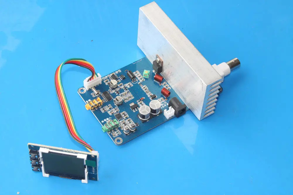 Fm передатчик DYKB 15 Вт радиостанция PLL стерео цифровая частота DIY комплекты 76 108 МГц