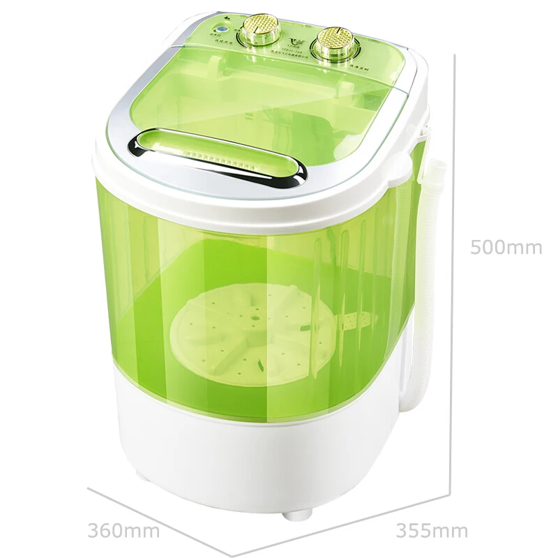 Мини-Ручная тряпка стиральная машина полностью автоматическая 3 кг Ho использовать держать маленький ребенок волнистый диск компактная стиральная машина для дома путешествия двойного использования