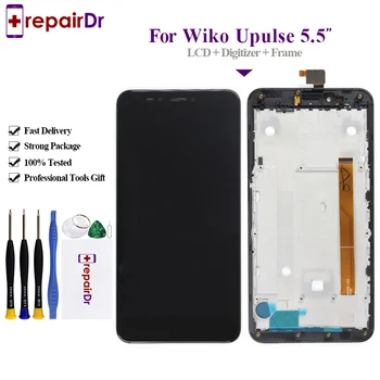 

5.5" 1280*720 Touch Sensor For Wiko Upulse LCD Display With Touch Screen Assembly For Wiko U Pulse LCD +tools