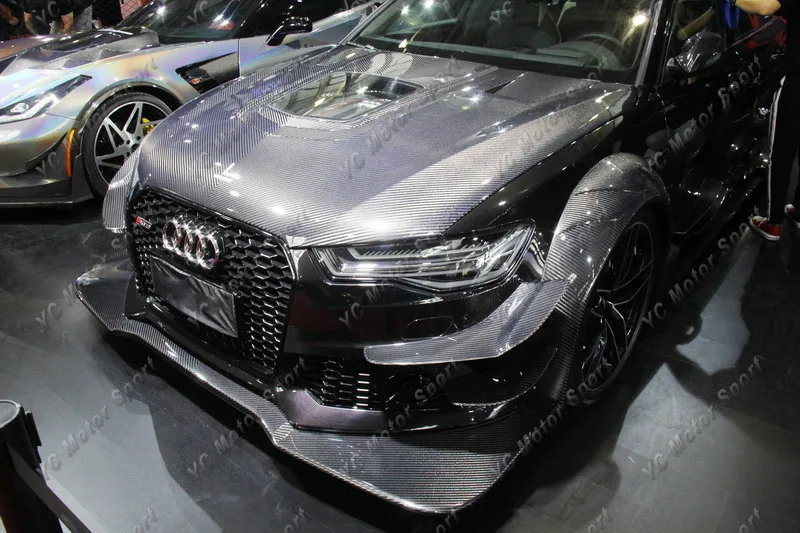 2015-2017 AUDI RS6 DTM Replica Wide Body Kit CF (33)