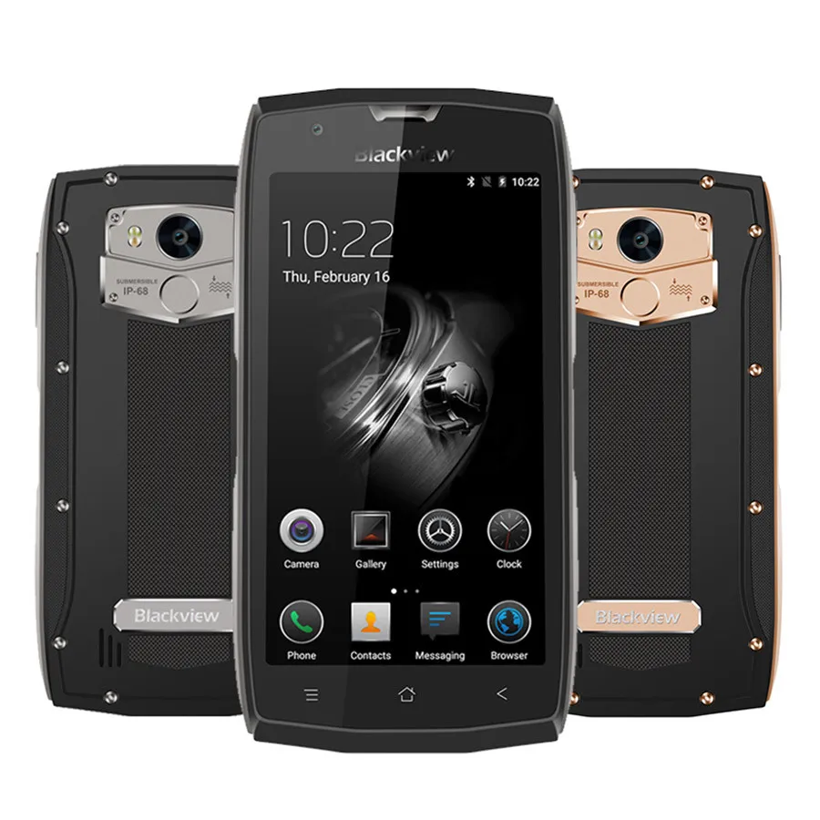 Blackview BV7000 мобильный телефон 5 0 дюймов FHD MTK6737T четырехъядерный Android 7 2 Гб ОЗУ 16 ПЗУ 8
