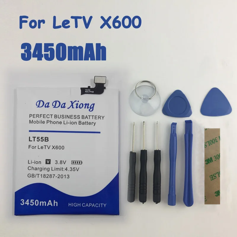 

3450mAh LT55B Battery for LeTV ONE X660 X600 Le 1 cell phone battery