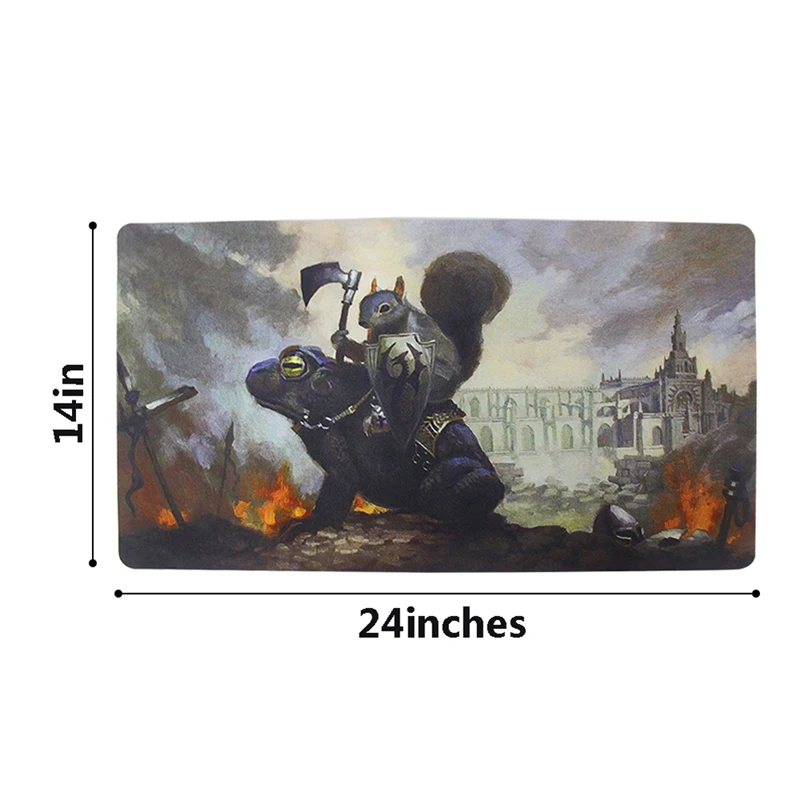 

Durable Kids Indoor Magic Cartoon Pattern Playmat Card Game Table Mat Gathering Playmats For Children