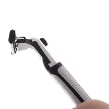 Лучший yingjili двойной слой из нержавеющей стали лезвие Мужская Ручная бритва